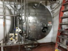 Sprinkman 3,000 Gallon Horizontal Tank, Stainless Steel Front
