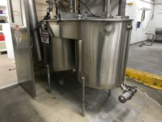 CIP System, 2-Tank, Pump, Air Valves, Control Panel, 150 Gallon Tanks