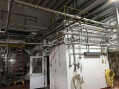 Stainless Steel Piping In Polishing Room, Approx 800 Feet, 1.5, 2, 2.5, 3 Inch