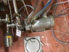 Fristam 5 HP Pump, Model FZX2100, Air Valve, Stainless Steel Motor