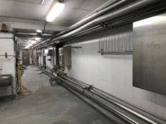 Stainless Steel Tubing In Silo Area, Approx 400 Feet