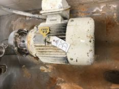 Alfa Laval 25 HP Centrifugal Pump, 4" Inlet, 3" Outlet