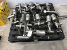 (Qty: 12) Triclover 7000 Air Valves, 2"