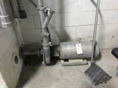 Fristam 10 HP Centrifugal Pump, Stainless Steel Motor, Check Valve, 3" Inlet, 2" Outlet