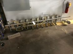 Air Valve Cluster, (Qty: 16) Valves, Triclover 2"