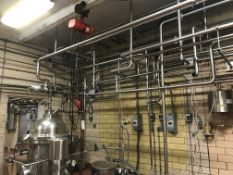 Stainless Steel Tubing In Milk HTST Room, Approx 350 Feet