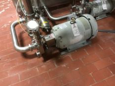 Fristam 20 HP Pump, Model FPR742-205, 2.5" Inlet, 2" Outlet