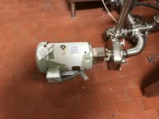 Fristam 7.5 HP Centrifugal Pump, Model FPR1741-205, 2.5" Inlet, 2" Outlet