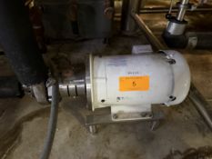 Dixon Model BC114M207ECZB25 Stainless Steel Centrifugal Pump, 5 HP, 3450 RPM, 230/460 V, S#741126
