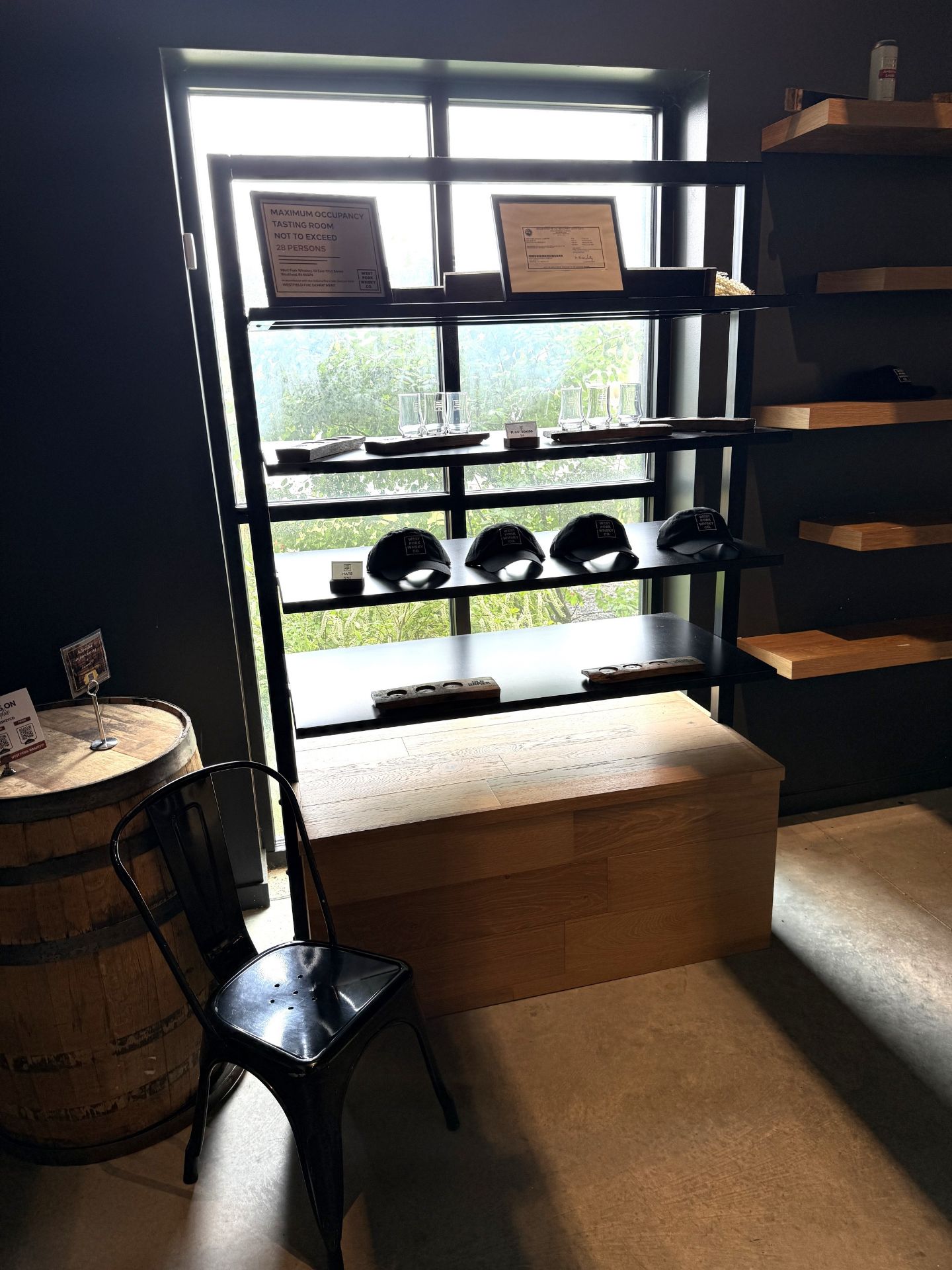 Wooden Display Shelf- 4 Shelf- QTY (2) Overall Dims Approx 55" L X 29" W X 84" Tall - Image 2 of 2