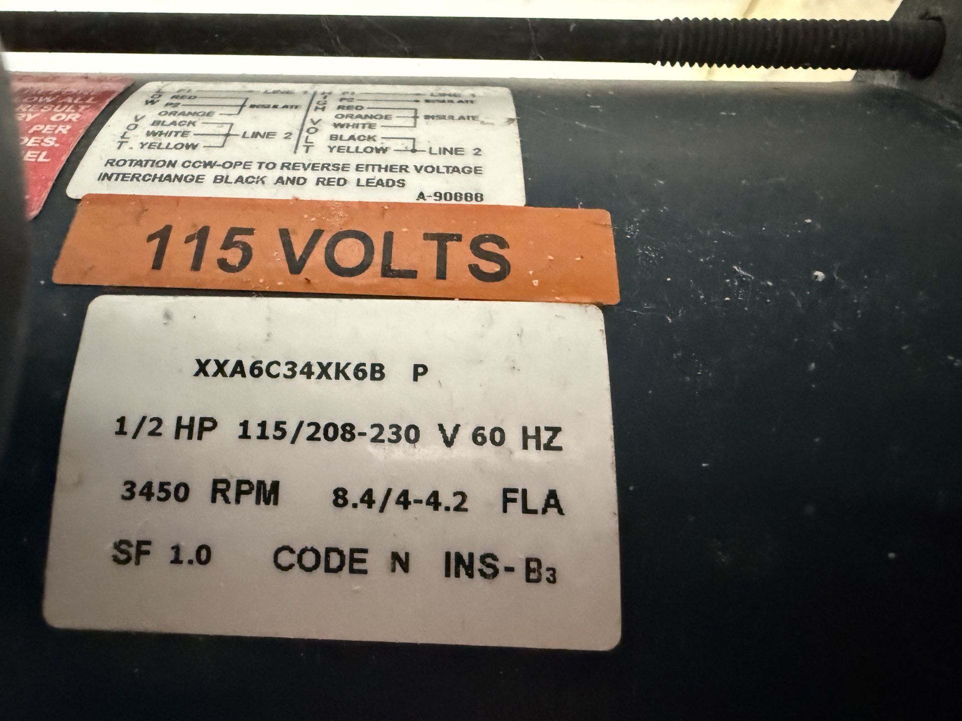 Fabtek Model 12200503C4AB1S.EXP Stainless Steel Condensate Return Pump- Pump- 1/2 HP, 3450 RPM, - Image 5 of 6