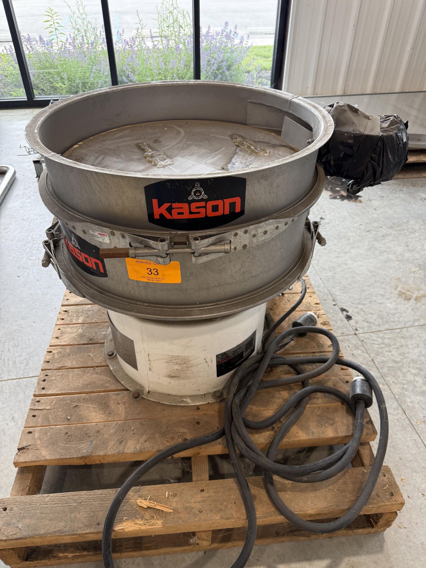 2016 Kason Model K24-1-SS 24" Screener, 1/3 HP, 230/460 V, S#K-120746
