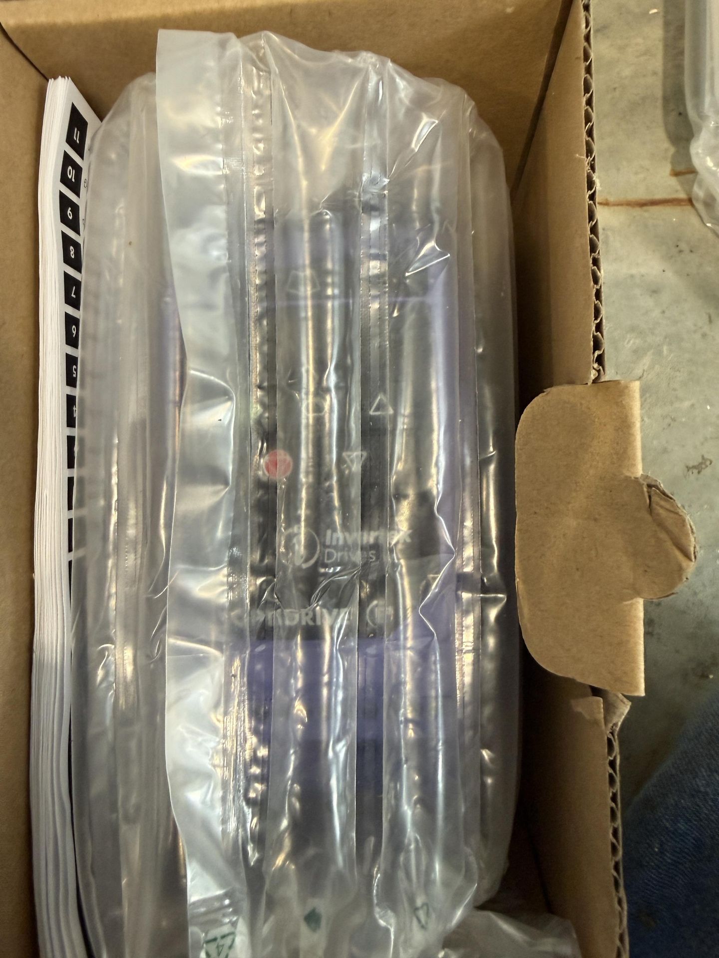 Lot of Optidrive Model ODE-3-140041-3F12 2 HP VFD, 380-480 V- QTY (2), Lenze AC Tech Model - Image 4 of 8