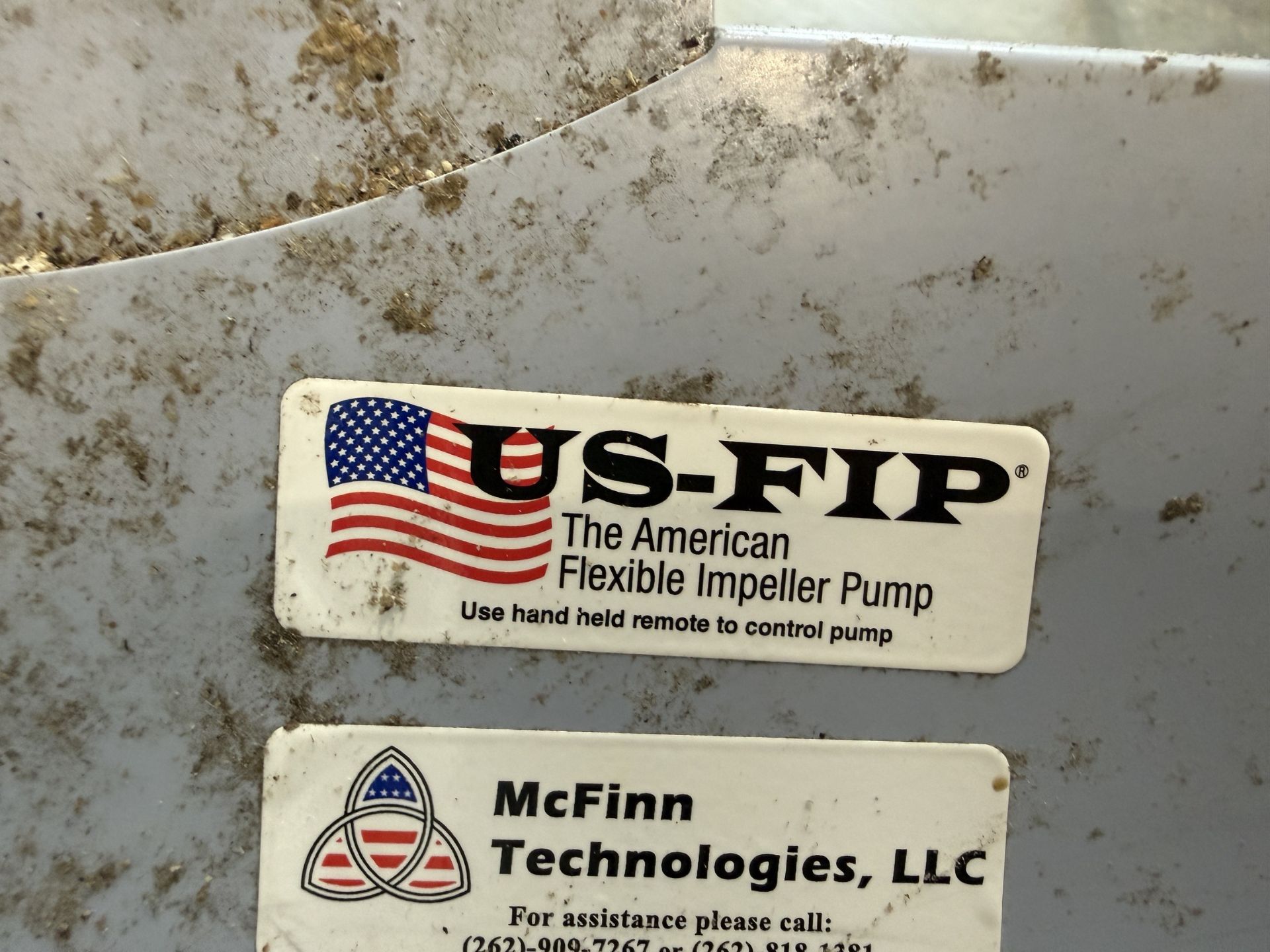 US-Fipp Stainless Steel Flexible Impeller Pump Cart, 5 HP, 1750 RPM, 230/460 V - Image 7 of 7