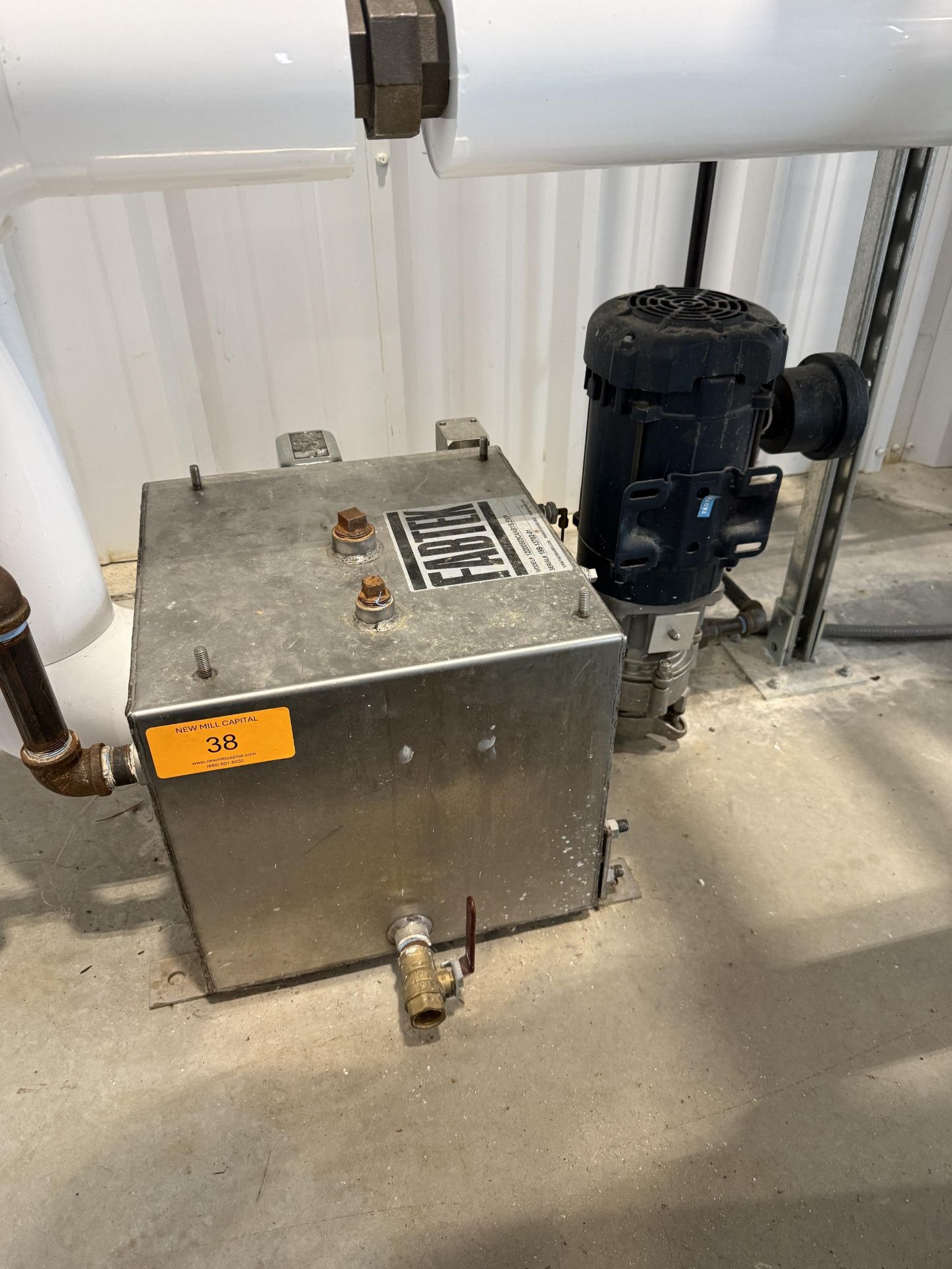 Fabtek Model 12200503C4AB1S.EXP Stainless Steel Condensate Return Pump- Pump- 1/2 HP, 3450 RPM,