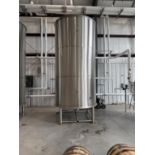 Quality Stainless Tanks Approx (2500) Gallon Stainless Steel Fermenter- Glycol Jacket, Open Top with