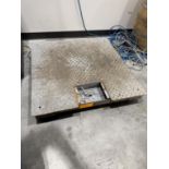 Brecknell Model SBI-505 Floor Scale- Platform Approx 3' L X 3' W, 120 V- Needs Repair S#181017014