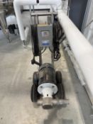 Stainless Steel Flexible Impeller Pump Cart, 5 HP, 1755 RPM, 208-230/460 V