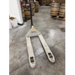 Strongway Pallet Jack- 4,400 LBS Capacity, Forks Approx 48" L, 1 Fork is Slightly Bent- S#191030/