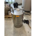 55 Gallon Stainless Steel Barrel