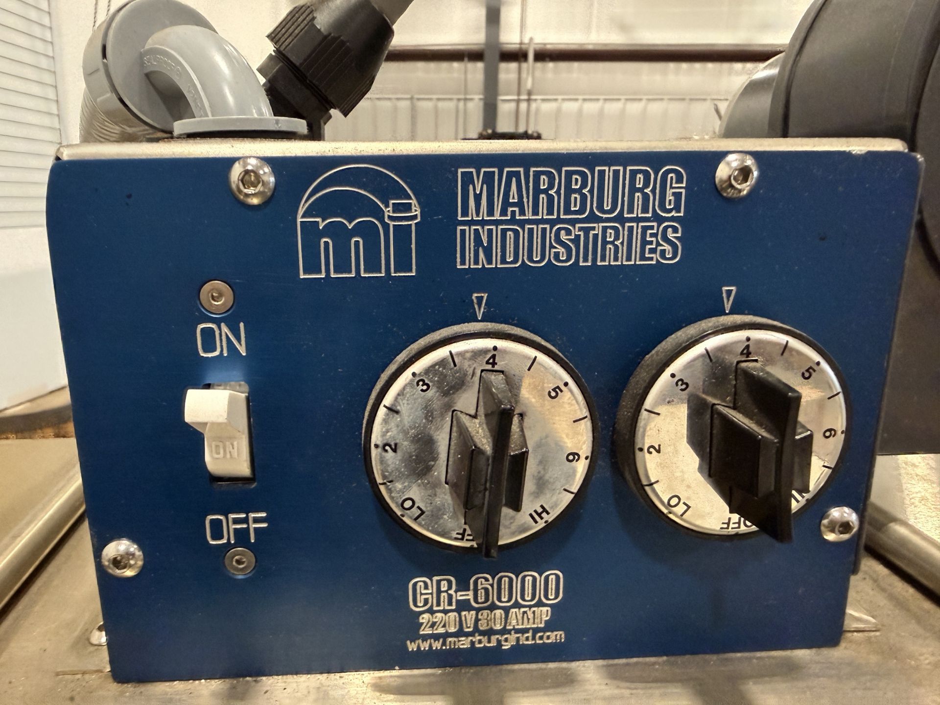 Marburg Industries Model CR 6000 Electric Heat Tunnel with Stainless Steel Conveyor- Heat Tunnel - Image 7 of 7