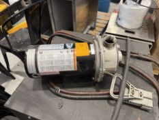 Berkeley Model B78644 Stainless Steel Centrifugal Pump, 2 HP, 3450 RPM, 208-230/460 V, S#7194105