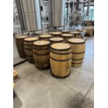 Whiskey Barrel- QTY (11) 53 Gallon, QTY (3) 25 Gallon