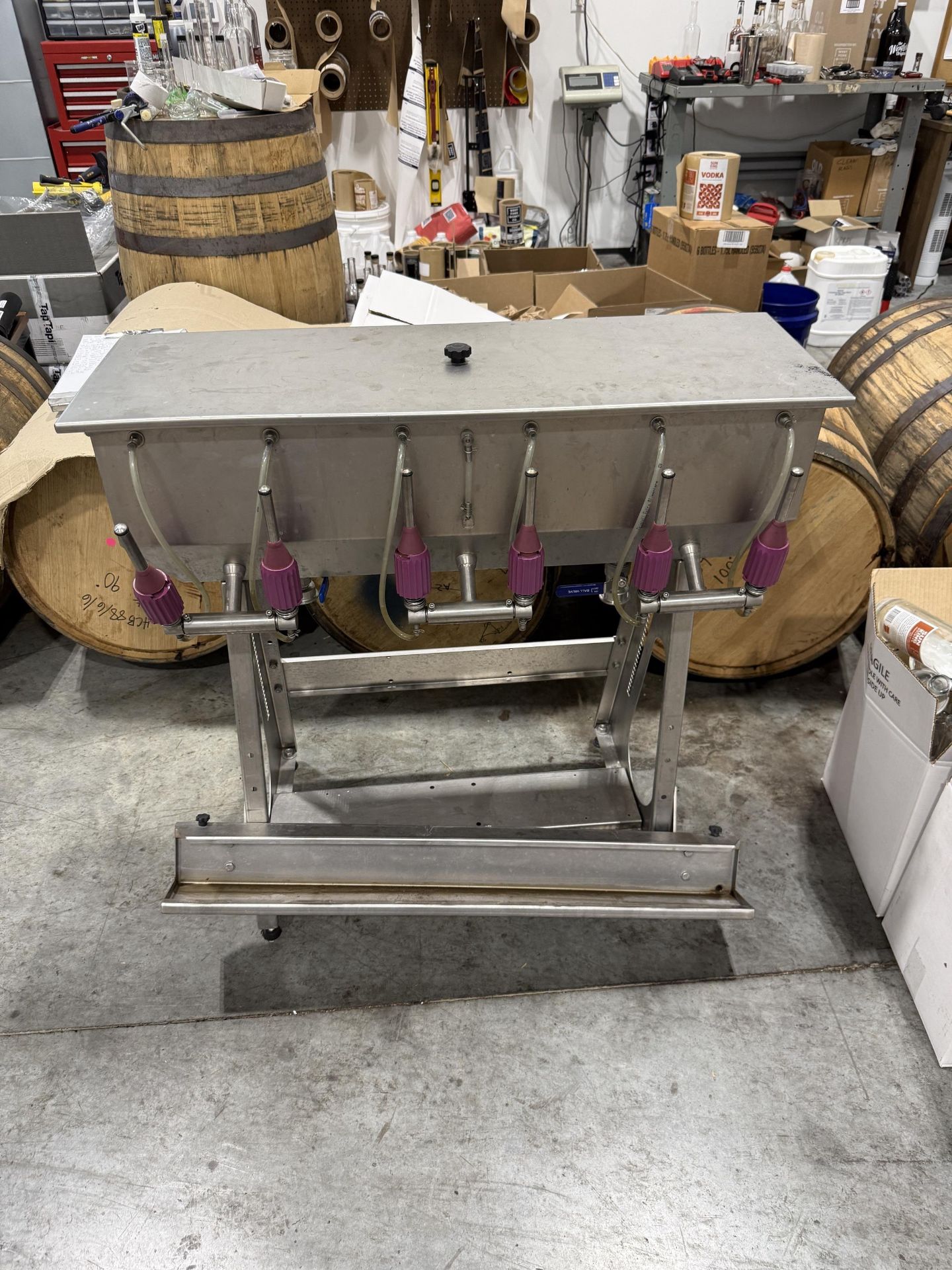 2016 Mori-Tem Model B.6 B C.S. Moderna 6-Head Cider Filler, S#000017983