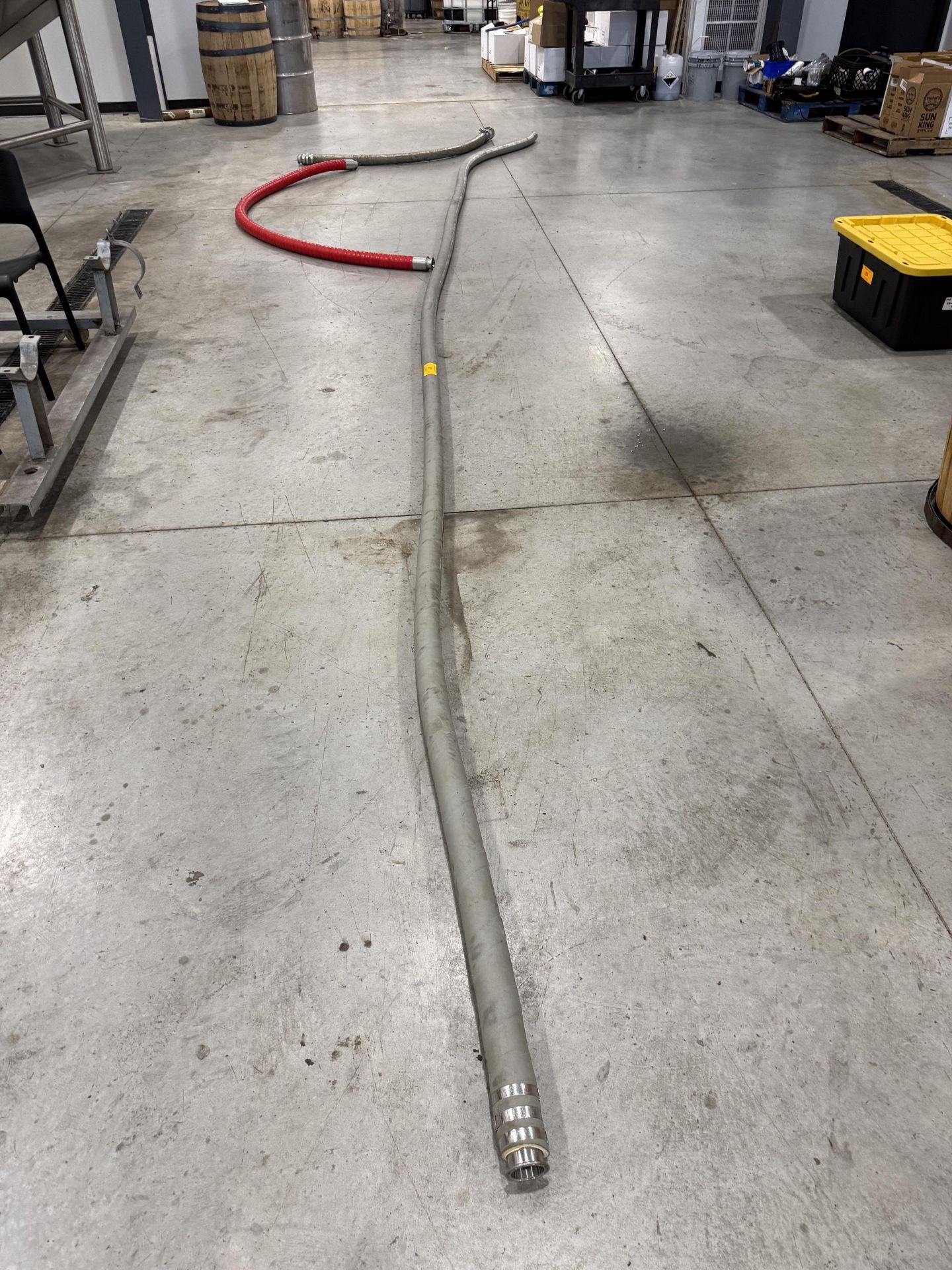 Brewery Hose- Approx 40' L, Hoses Approx 2 1/2" Diameter