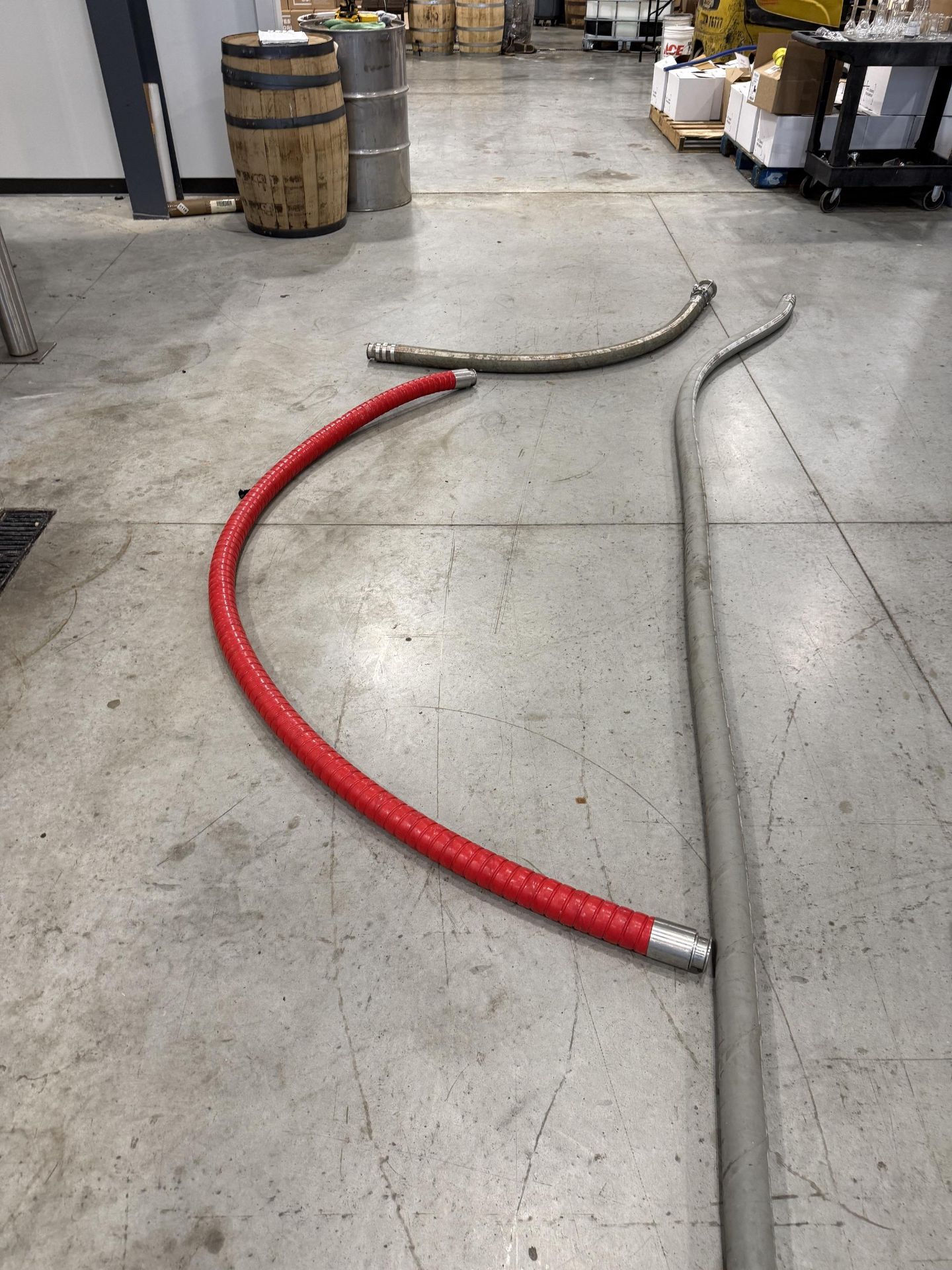 Brewery Hose- Approx 40' L, Hoses Approx 2 1/2" Diameter - Image 2 of 2