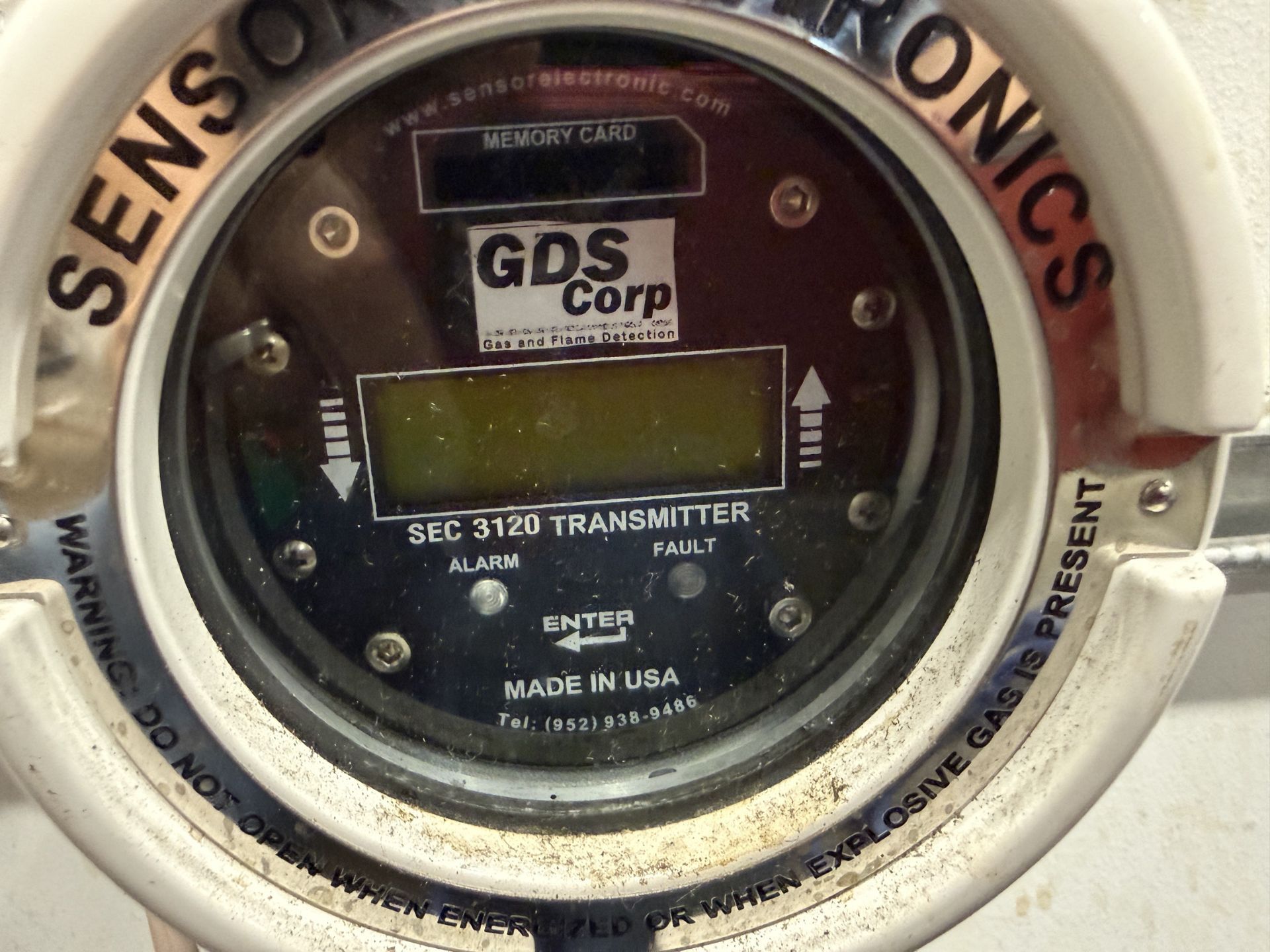 GDS Corp Model SEX3120 Ethanol Gas Detector, 120V, - Image 2 of 4