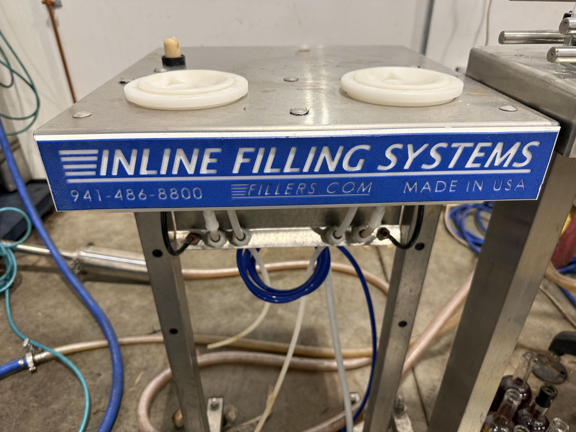 Inline Filling Systems 2-Head Bottle Rinser, S#44855 - Image 3 of 4
