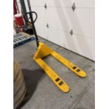 ULINE Model H-1043 Pallet Jack-5,500 LBS Capacity, Forks Approx 48" L