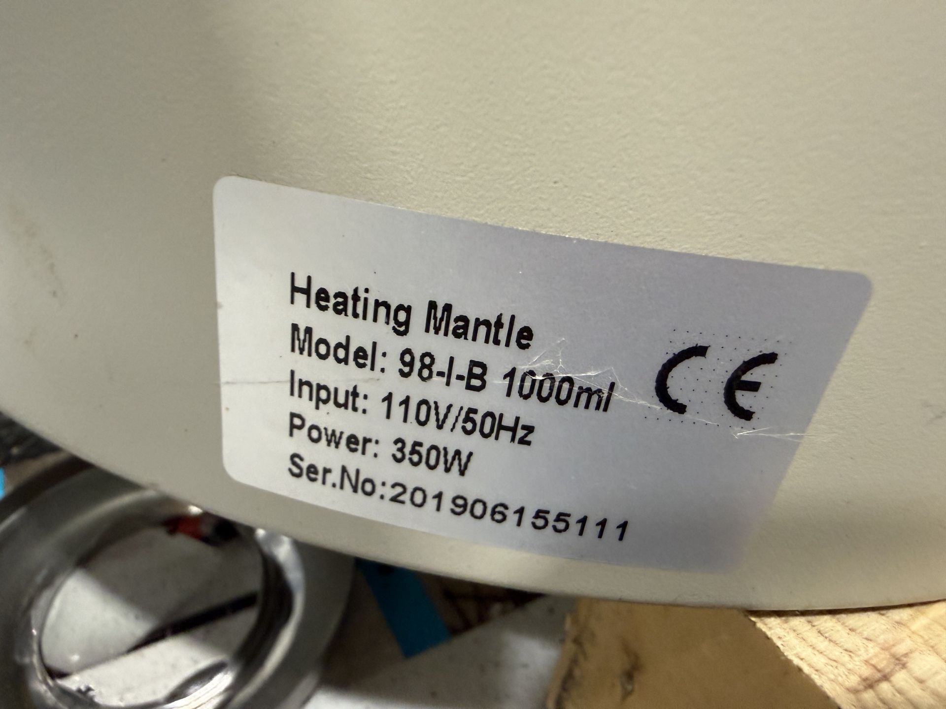 Model 98-1-B Heating Mantel 1000 ML, 120 V, S#201906155111- Short Path Distillation Kit- (Has - Image 4 of 4