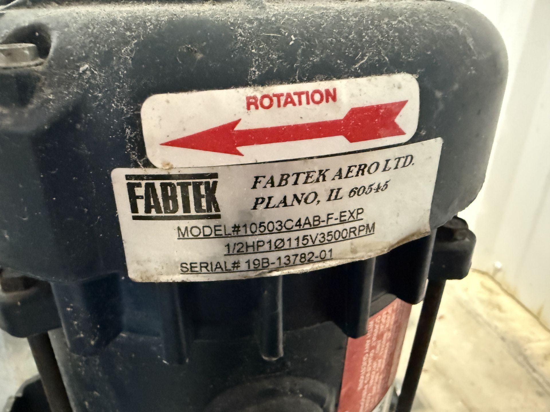 Fabtek Model 12200503C4AB1S.EXP Stainless Steel Condensate Return Pump- Pump- 1/2 HP, 3450 RPM, - Image 3 of 6