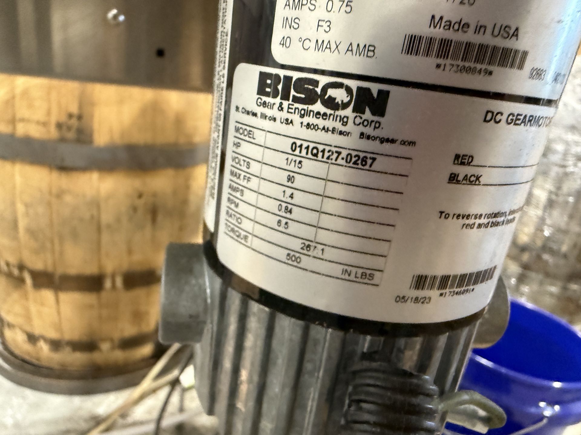 Inline Filling Systems Round Accumulation Table Approx 36" Diameter, 120 V, S#44867 - Image 4 of 7