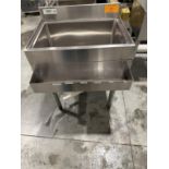 Regency Model 600IB1824 Stainless Steel Underbar Ice Bin Approx 24" X 18"