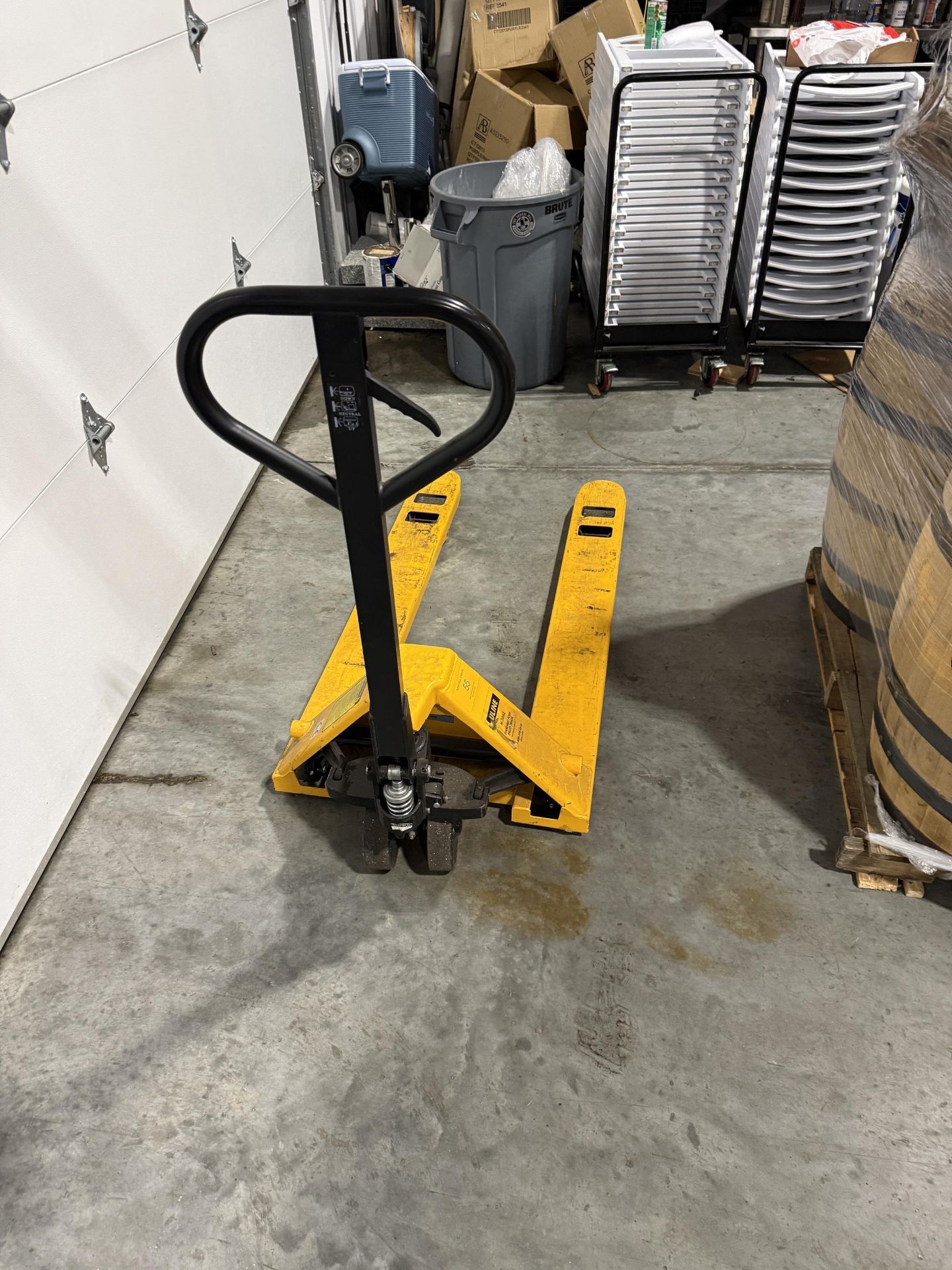 ULINE Model H-1043 Pallet Jack-5,500 LBS Capacity, Forks Approx 48" L - Image 2 of 3