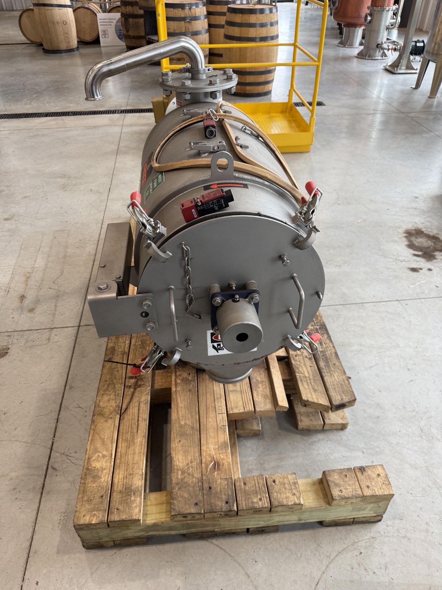 2018 Kason Model MO-SS Centri-Sifter, 3 HP, 865 RPM, 230/460 V, S#M-11732 - Image 4 of 7