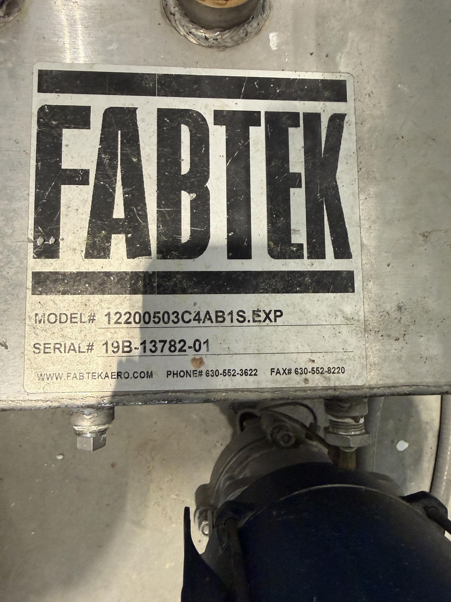 Fabtek Model 12200503C4AB1S.EXP Stainless Steel Condensate Return Pump- Pump- 1/2 HP, 3450 RPM, - Image 6 of 6