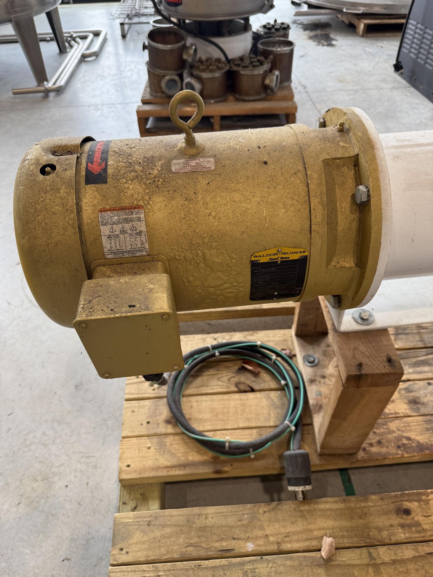 2018 Kason Model MO-SS Centri-Sifter, 3 HP, 865 RPM, 230/460 V, S#M-11732 - Image 5 of 7