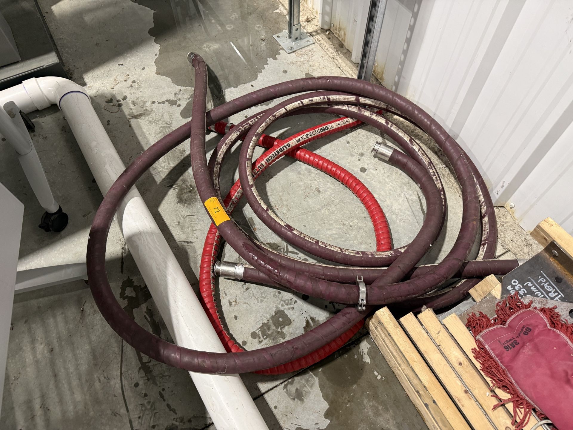 Brewery Hose- Approx 40' L, Hoses Approx 2" Diameter