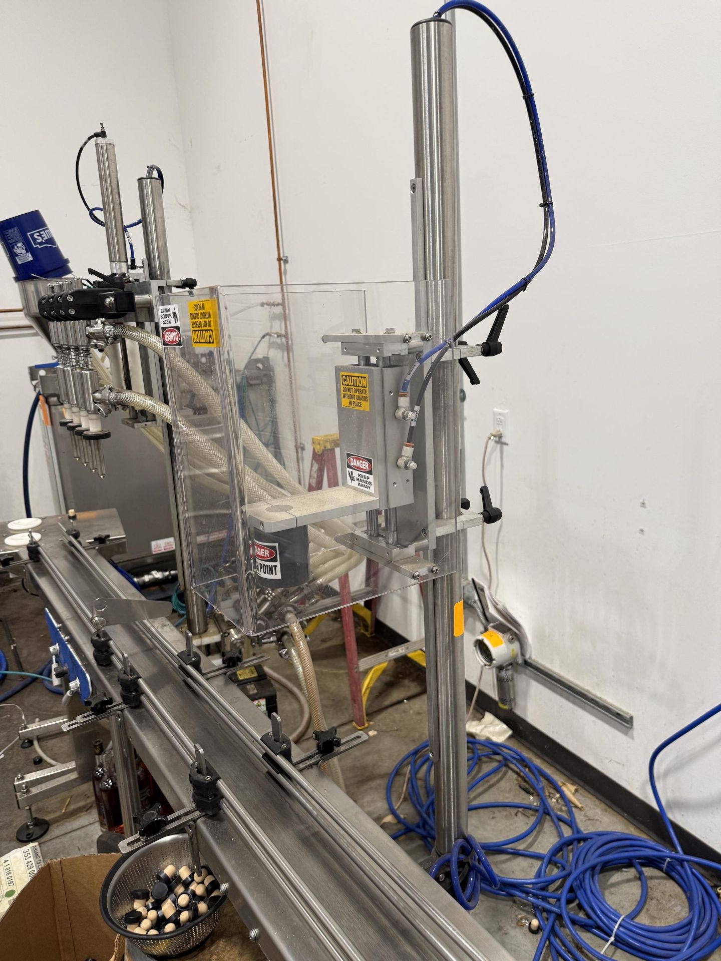 Inline Filling System 1-Head Pneumatic Press on Capper, S#44856 - Image 2 of 4