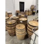 Whiskey Barrel- QTY (1) Display Barrell, QTY (20) 53 Gallon, QTY (4) 25 Gallon