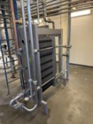 Alfa Laval Model Stainless Steel Plate and Frame Heat Exchanger, S#30102-8189