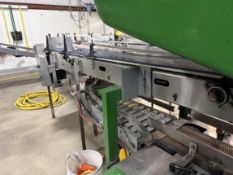 Jet Stream Stainless Steel Conveyor From R.A. Jones Uncaser to Filler- Mass Conveyor- Approx 12'