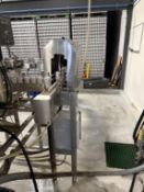 Single File Conveyor From Wild Goose Filler to Cartoner- Approx 11' Straight, 1 Curve- Approx 4 1/2"