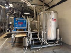 iDD 20 HL 3-Vessel High Efficiency Brew System (HEBS) with Hot Liquor Tank