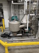 2012 GEA Westfalia Model GSE 200-06-777 Self-Cleaning, Disk-Stack Centrifuge, 925 GPH Max Cap, 75 KW