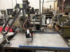 Flexarm Tapping Machine On Portable Table